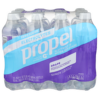 Propel Grape Electrolyte Water Beverage - 16.9 Fluid Ounce - 12 Count