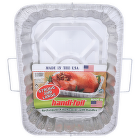 Handi-Foil Strong And Large Rectangular King Roaster With Handles - 1 Each