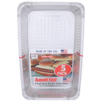 Handi-Foil Steam Table Pans - 5 Count