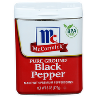 Mccormick Pure Ground Black Pepper - 6 Ounce