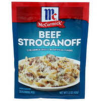 Mccormick Beef Stroganoff Seasoning Mix - 1.5 Ounce