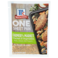 Mccormick Chicken & Vegetables Farmer's Market Seasoning Mix - 1.25 Ounce