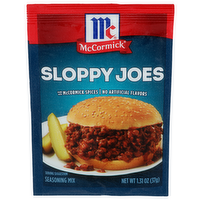Mccormick Sloppy Joes Seasoning Mix - 1.31 Ounce