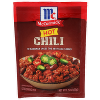 Mccormick Hot Chili Seasoning Mix - 1.25 Ounce