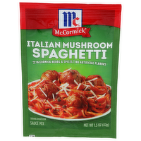 Mccormick Italian Mushroom Spaghetti Sauce Mix - 1.5 Ounce