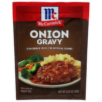 Mccormick Onion Gravy Mix - 0.87 Ounce