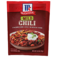 Mccormick Mild Chili - 1.25 Ounce