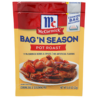 Mccormick Bag'n Season Pot Roast Cooking Bag & Seasoning Mix - 0.81 Ounce