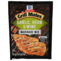 Mccormick Grill Mates Garlic, Herb & Wine Marinade Mix - 0.87 Ounce