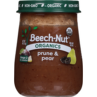 Beech-Nut Organics Baby Food Puree, Prune & Pear, Jar - 4 Ounce - 1 Count