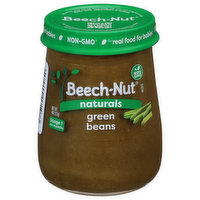 BEECH-NUT Green Beans Pureed Naturals Baby Food Puree, Beans, Jar - 4 Ounce
