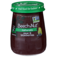 Beech-Nut Pear & Blueberries, Stage 2 (6 Months+) - 4 Ounce