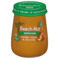 Beech-Nut Naturals Baby Food Puree, Mango Apple & Avocado, Jar - 4 Ounce