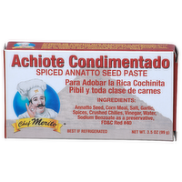 Chef Merito Spiced Annatto Seed Paste Achiote Condimentado - 3.5 Ounce