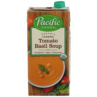 Pacific Foods Soup Vegan Tomato Basil - 32 Fluid Ounce