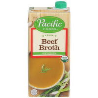 PACIFIC FOODS Organic Ls Broth Low Sodium Beef - 32 Fluid Ounce