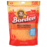 Elsie Borden Mild Cheddar Finely Shredded Cheese - 8 Ounce