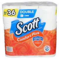 Scott Comfort Plus Unscented Bathroom Tissue - 18 Count