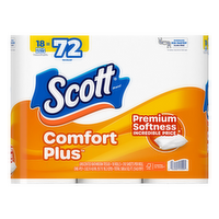 Scott CMFRT+ Megarl Bath Tissue 18 Pk 310 Fsc Mix Sgsch Coc 005460 - 0.97 Cubic foot