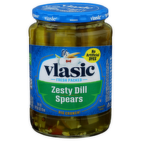 Vlasic Fresh Packed Zesty Dill Spears - 24 Fluid Ounce