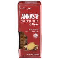 Annas Ginger Swedish Thins - 5.25 Ounce