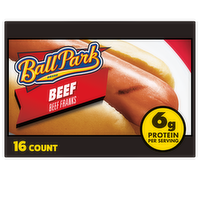 Ball Park Beef Hot Dogs - 1.875 Ounce - 16 Count