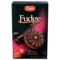 Dare Fudge Chocolate Creme Filled Cookies - 10.2 Ounce