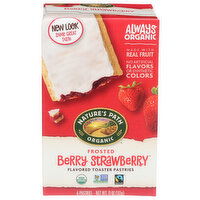 Nature's Path Organic Strawberry Frosted Toaster Pastries Berry - 1.833 Ounce - 6 Count