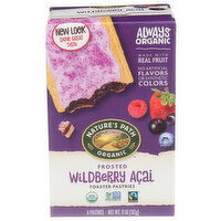 Nature's Path Organic Wildberry Acai Toaster Pastries Açai Frosted Froster - 1.833 Ounce - 6 Count