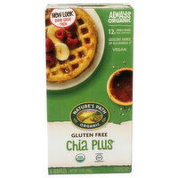 NATURE's Path Organic Chia Plus Waffles - 1.233 Ounce - 6 Count