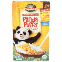 NATURE'S PATH ORGANIC Peanut Butter Cold Cereal Envirokidz Panda Puffs - 10.6 Ounce