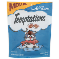 Temptations Savory Salmon Flavor Treats For Cats - 6.3 Ounce