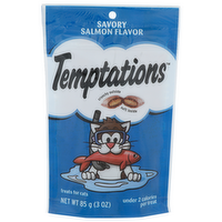 Temptations Savory Salmon Flavor Treats For Cats - 3 Ounce