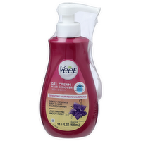 Veet Aloe & Violet Blossom Fresh Smell Legs & Body Gel Cream Hair Remover - 13.5 Fluid Ounce
