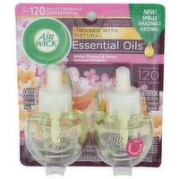 Air Wick White Flowers & Melon Essential Oils - 17 Fluid Ounce - 2 Count
