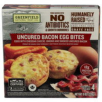 Greenfield Bacon & Egg Bites - 2 Ounce - 4 Count
