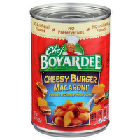 Chef Boyardee Cheesy Burger Macaroni - 15 Ounce