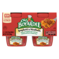 Chef Boyardee Spaghetti & Meatballs, Microwave Meal - 30 Ounce