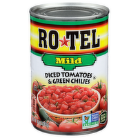 Ro-Tel Mild Diced Tomatoes & Green Chilies - 10 Ounce