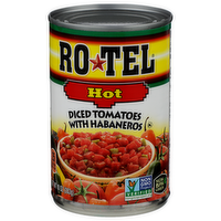 Ro-Tel Hot With Habaneros Diced Tomatoes - 10 Ounce