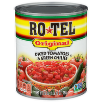 Ro-Tel Original Diced Tomatoes & Green Chilies - 28 Ounce