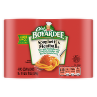 Chef Boyardee Spaghetti And Meatballs, 4 Pack - 58 Ounce