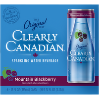 Clearly Canadian Mountain Blackberry 6 Pack - 72 Fluid Ounce
