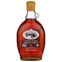 Shady Maple Farms 100% Pure Leone Organic Syrup Us Grade A Amber Rich Taste Smf U.S. Amber - 16.9 Fluid Ounce