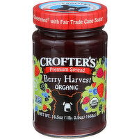 Crofter's Premium Spread Berry Harvest - 16.5 Ounce