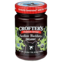 Crofters Organic Seedless Blackberry Fruit Spread - 16.5 Ounce