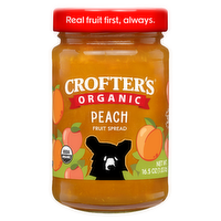 Crofters Spread Fruit Peach - 16.5 Ounce