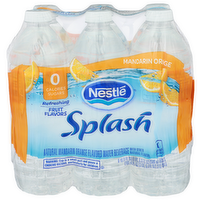 Nestle Splash Mandarin Orange - 16.9 Fluid Ounce - 6 Count