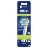 Oral-B Flossaction Replacement Brush Heads - 2 Count