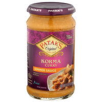 Patak's Curry Simmer Simmers Sauce Korma - 15 Ounce